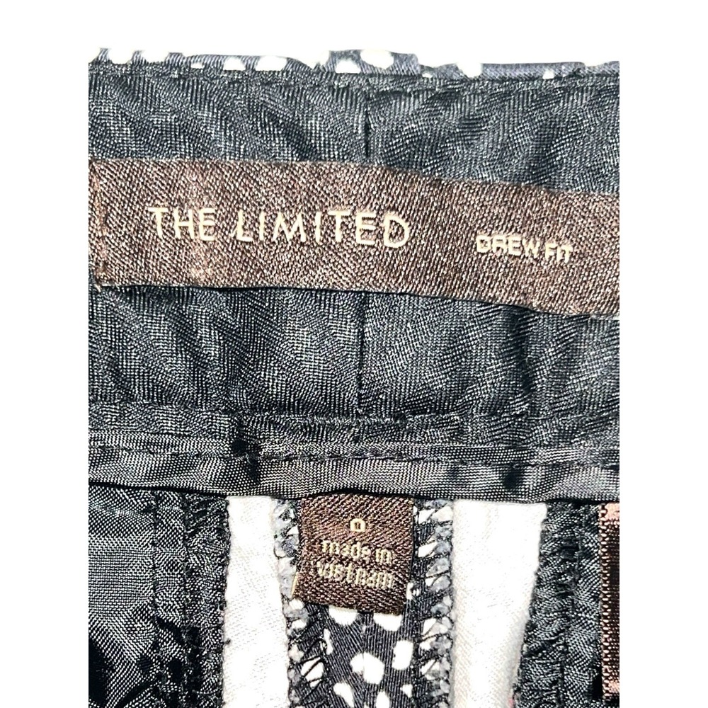 The Limited Drew Fit Women's Bootcut/Flare Workwear‎ Pants 30x25 Black And White - Picture 3 of 8